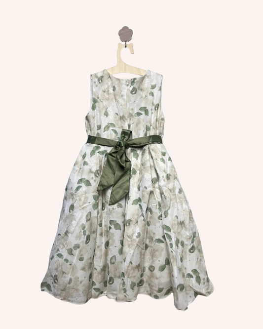 Green Leaves Dress