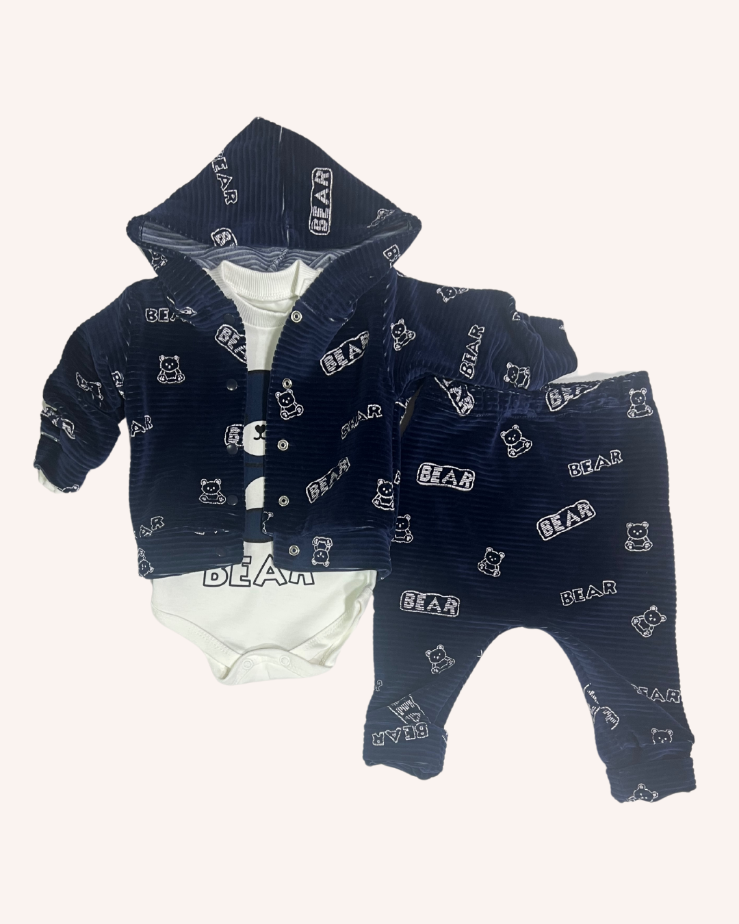 Bear Velvet Set
