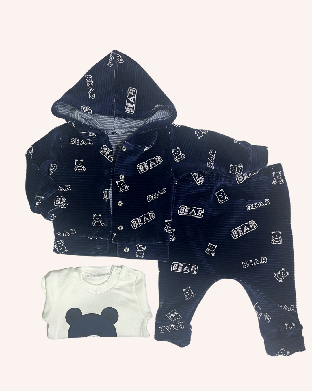 Bear Velvet Set