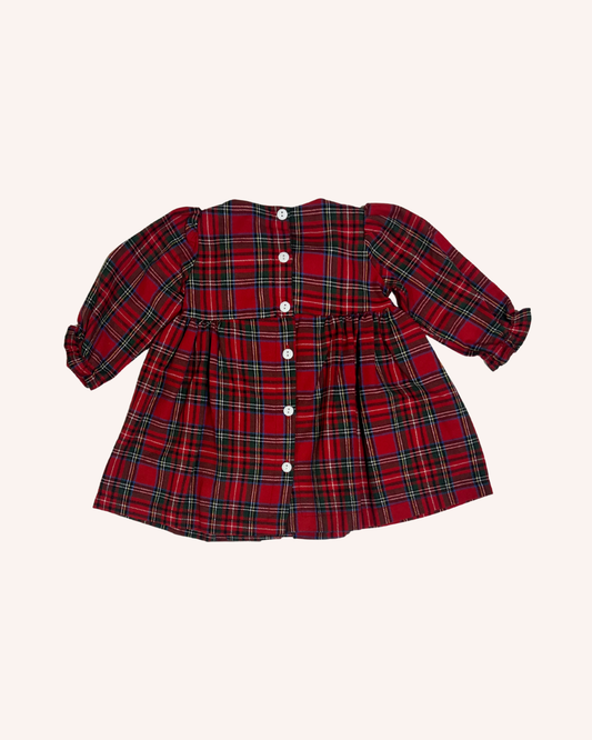 Red Plaid Dress