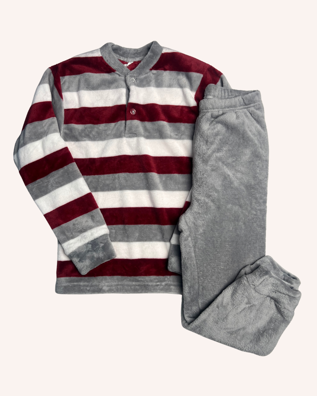 Stripped Velvet Pyjama