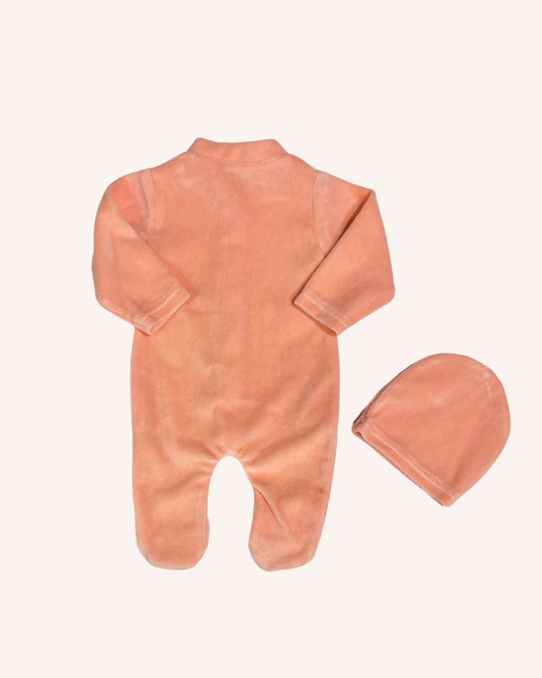 Rabbit Love Velvet Overall