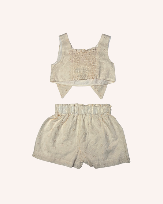 Beige Embroidery Set