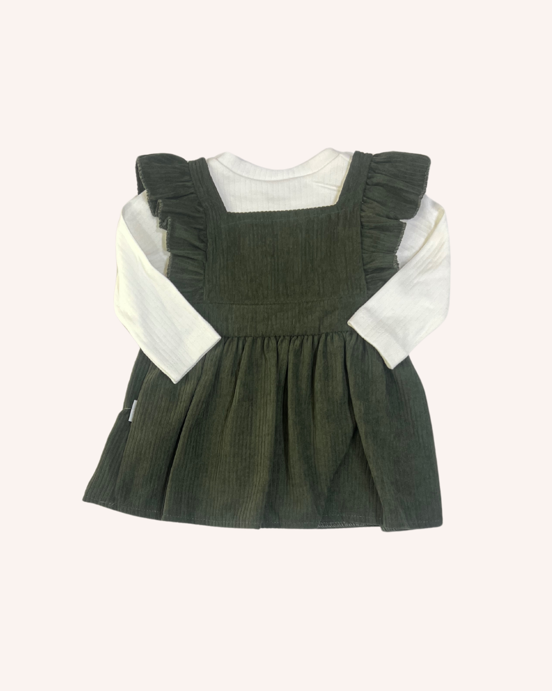 Ruffle Velvet Dress