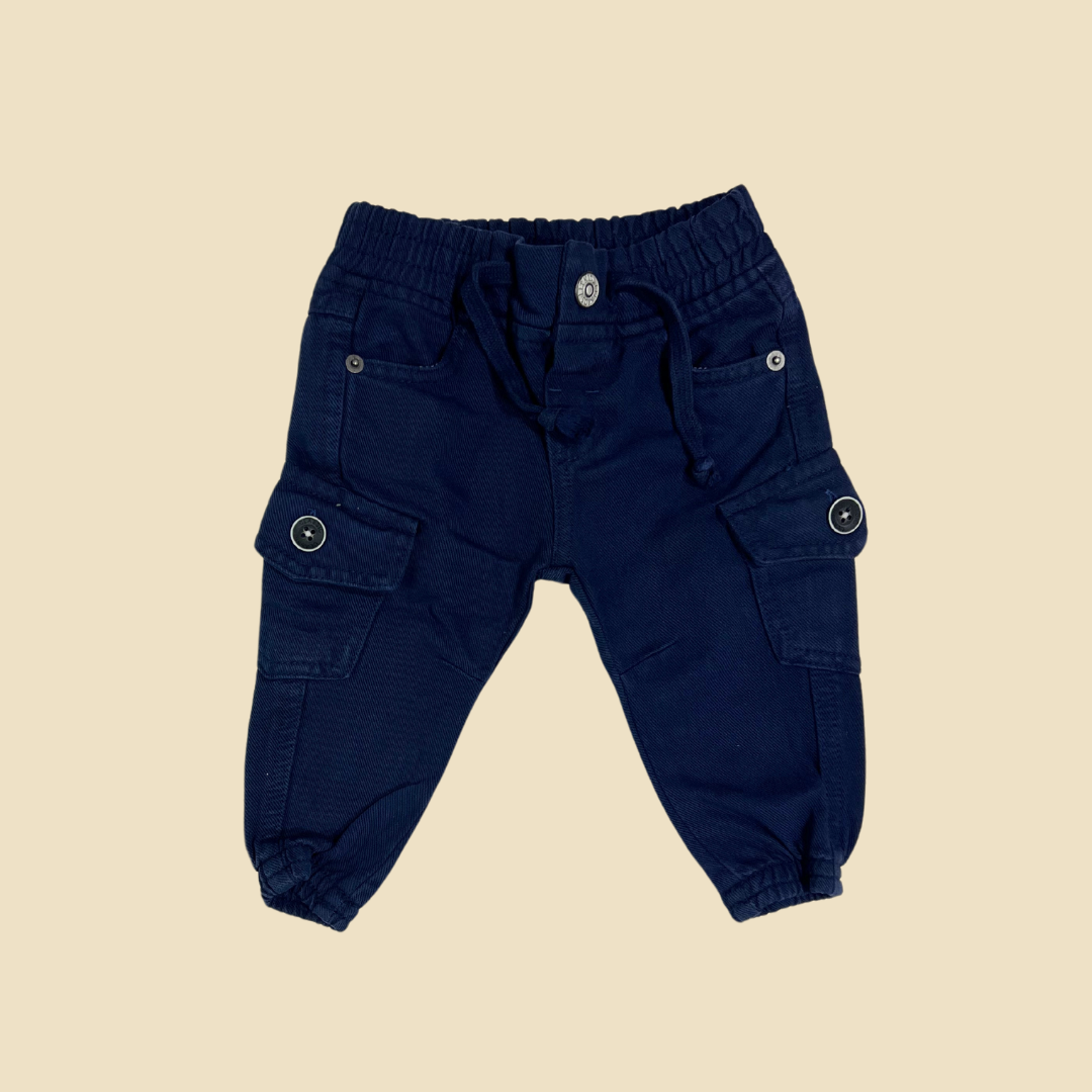 Navy Ufo Pants