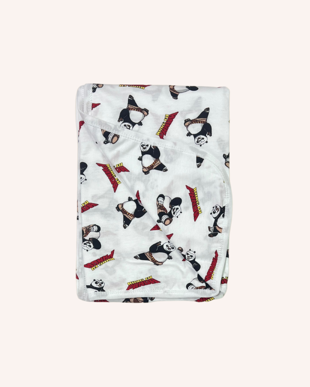 Kung Fu Panda Cotton Blanket