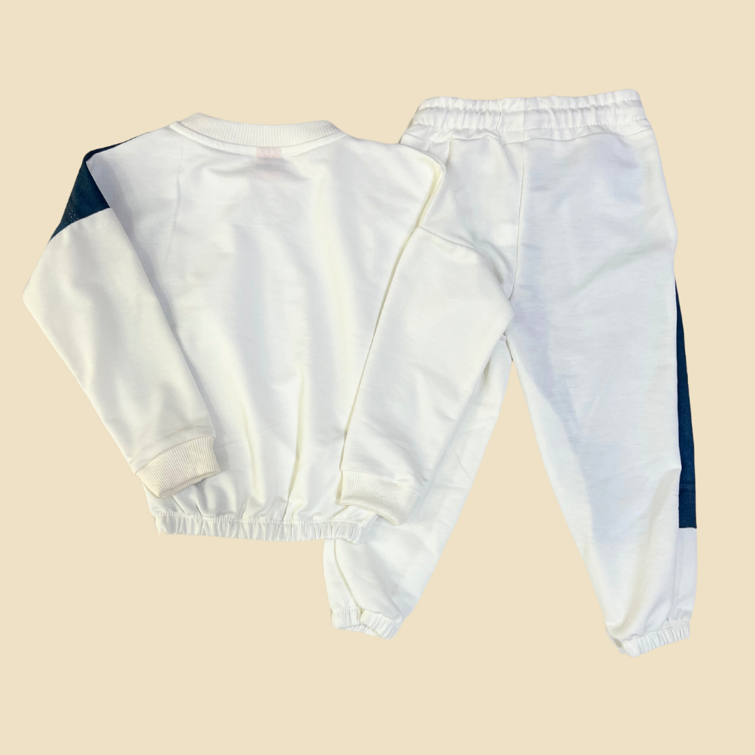 White/Denim Set