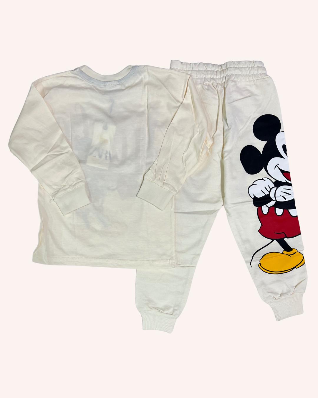 Mickey Off-White Set