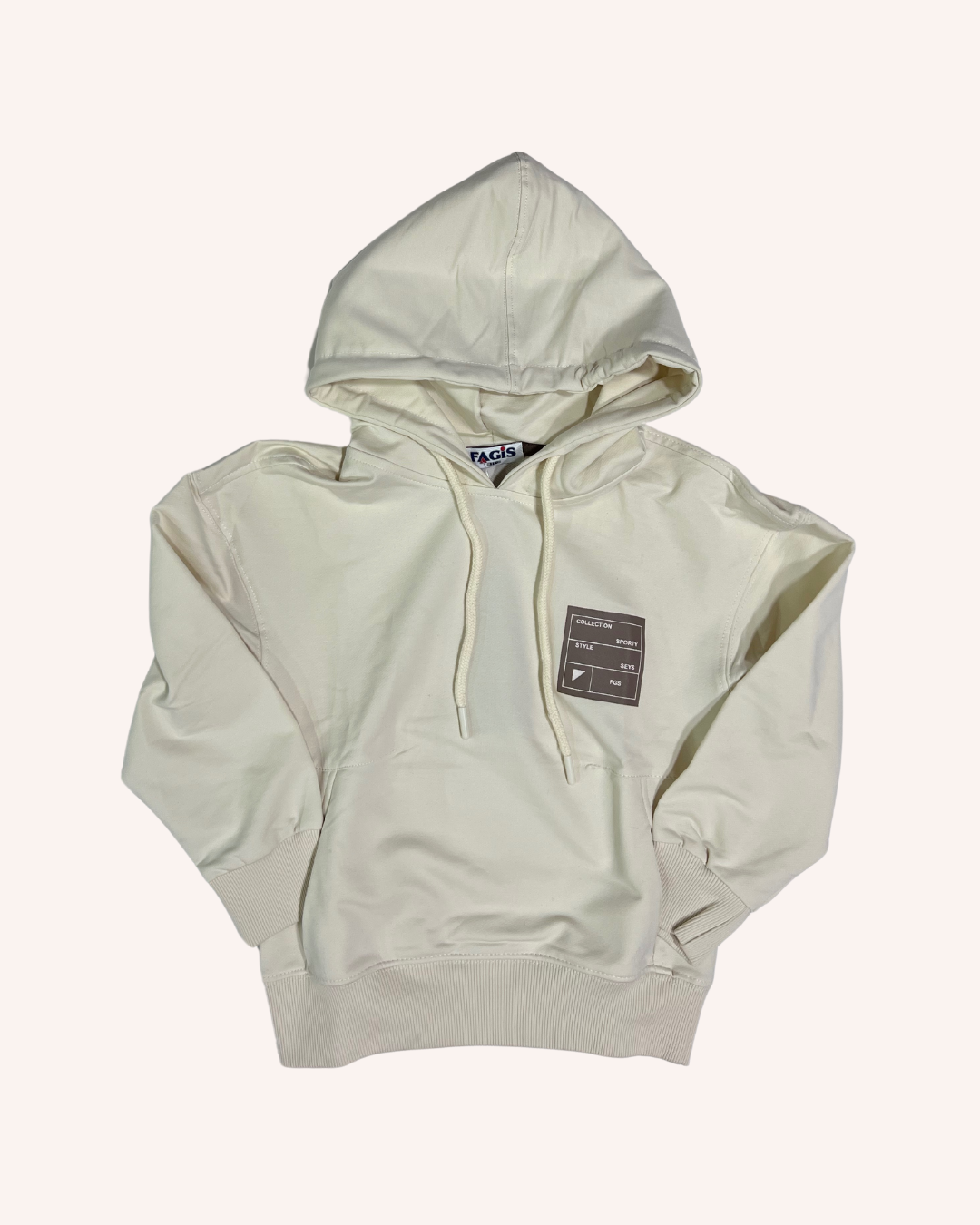 Beige Hoodie
