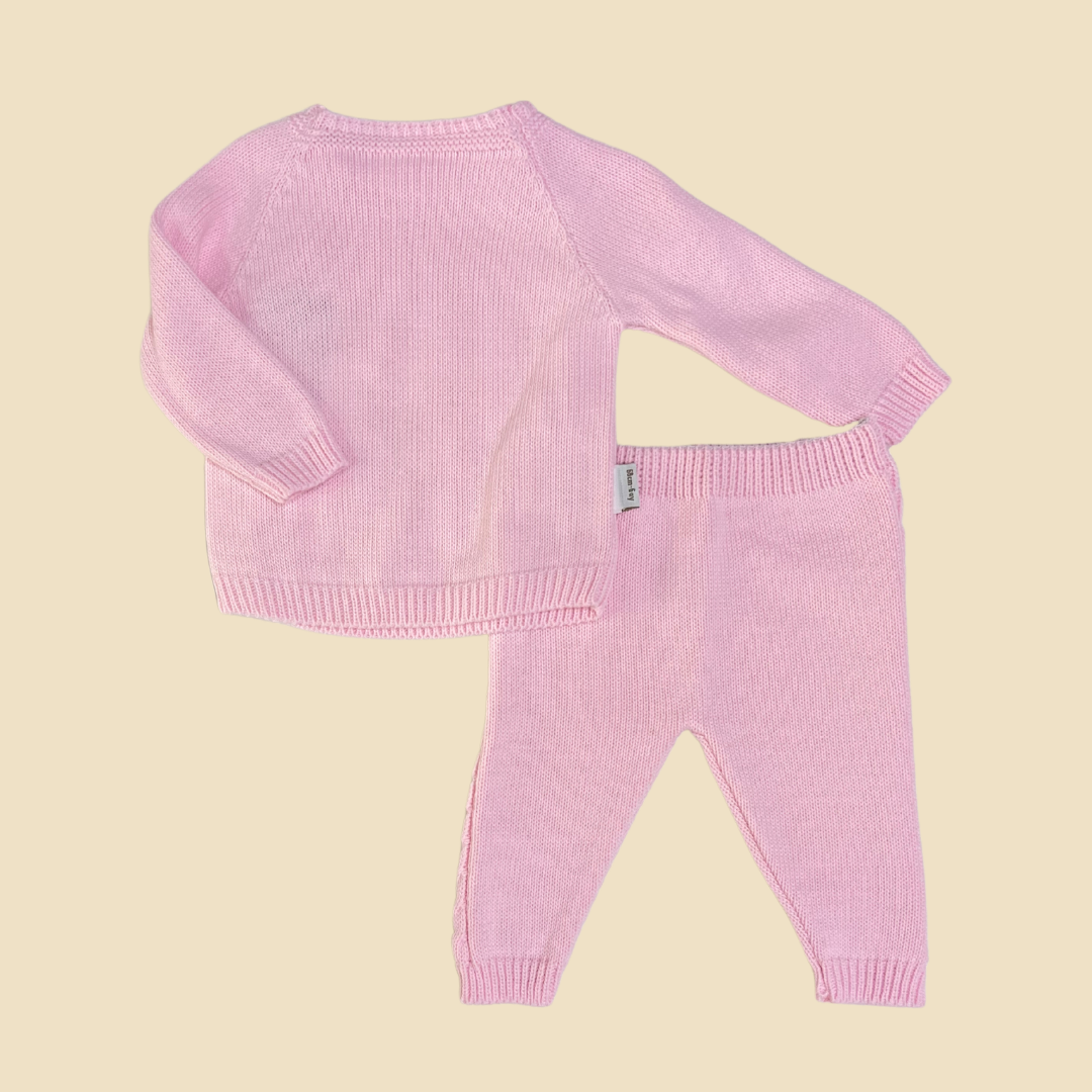 Pink Knitwear Set