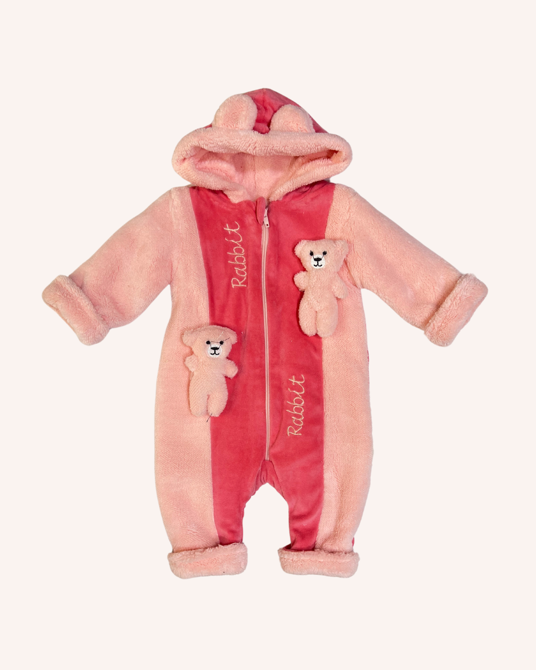 Rabbit Fleece Overall