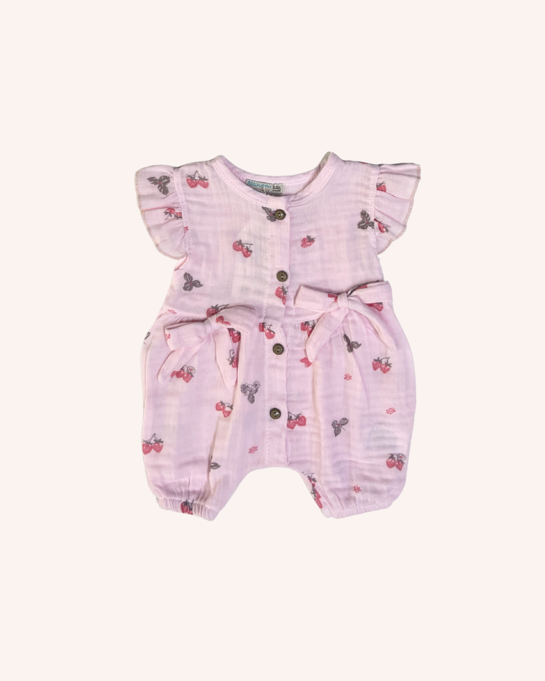 Strawberries Romper
