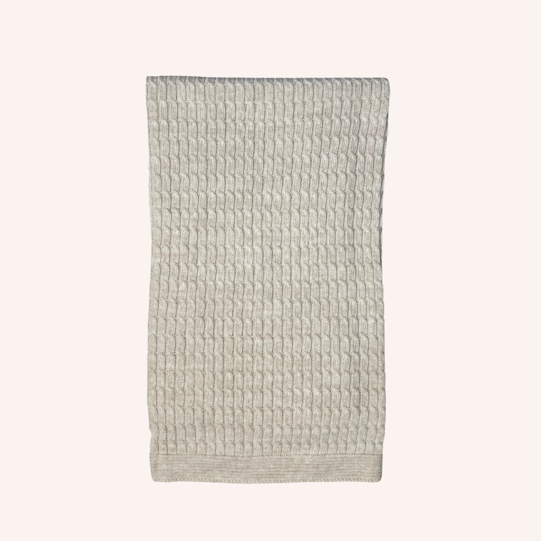 Braided Knit Blanket