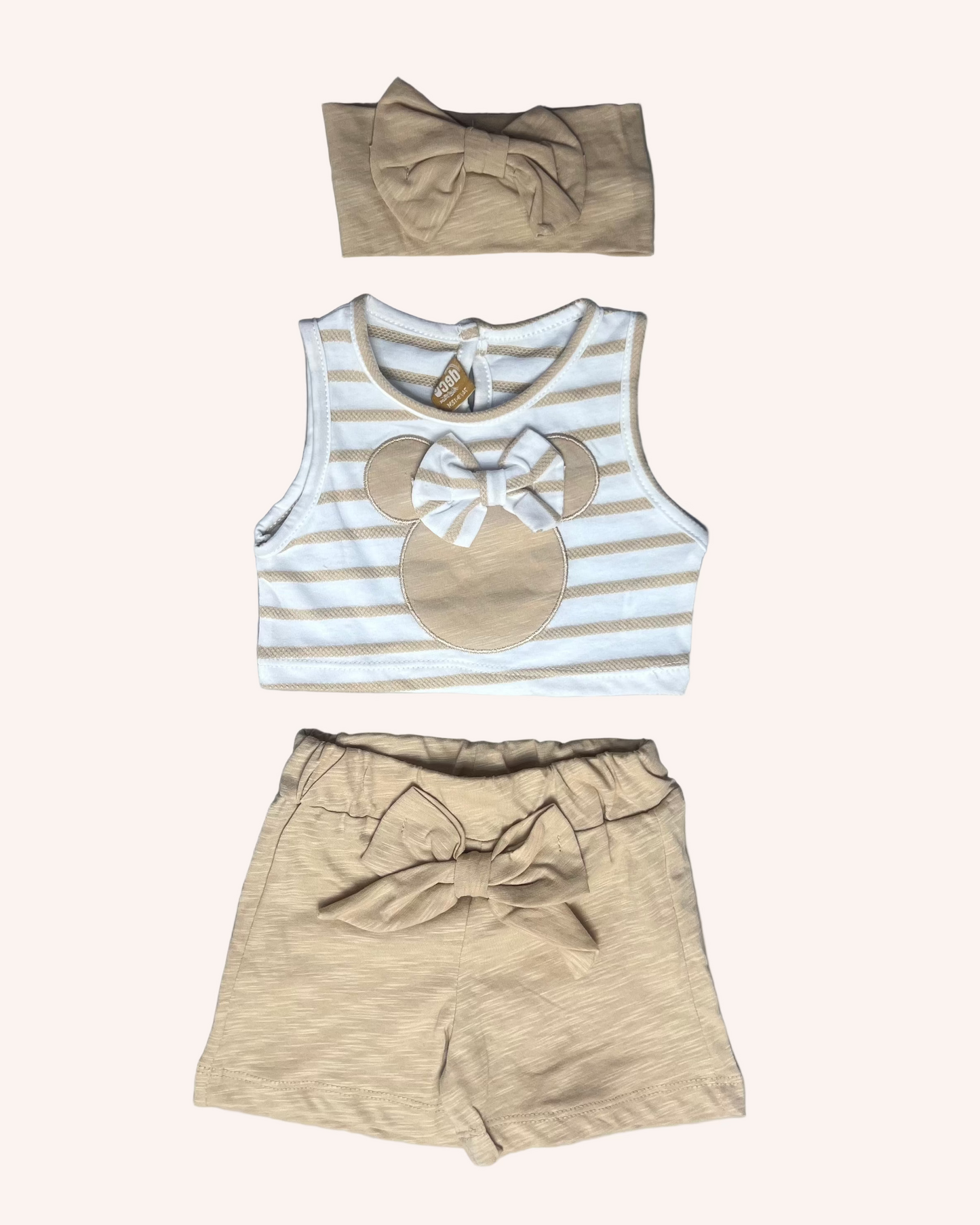 Minnie Beige Set