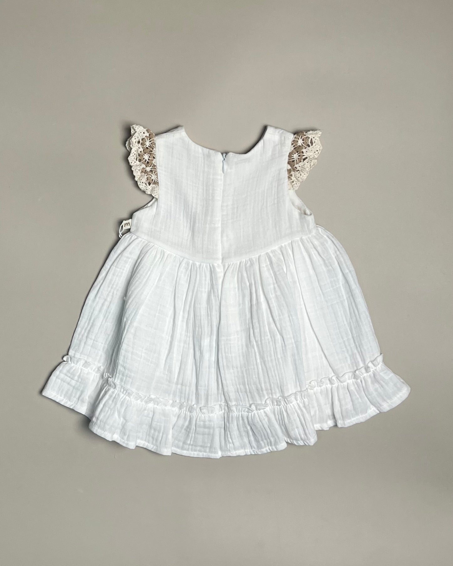 White Linen Dress