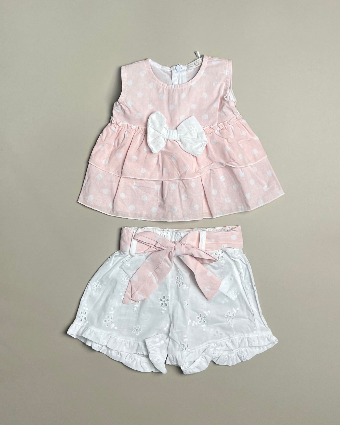 Pink Dotted Set