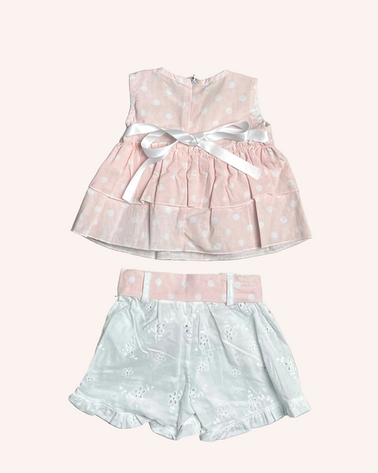 Pink Dotted Set
