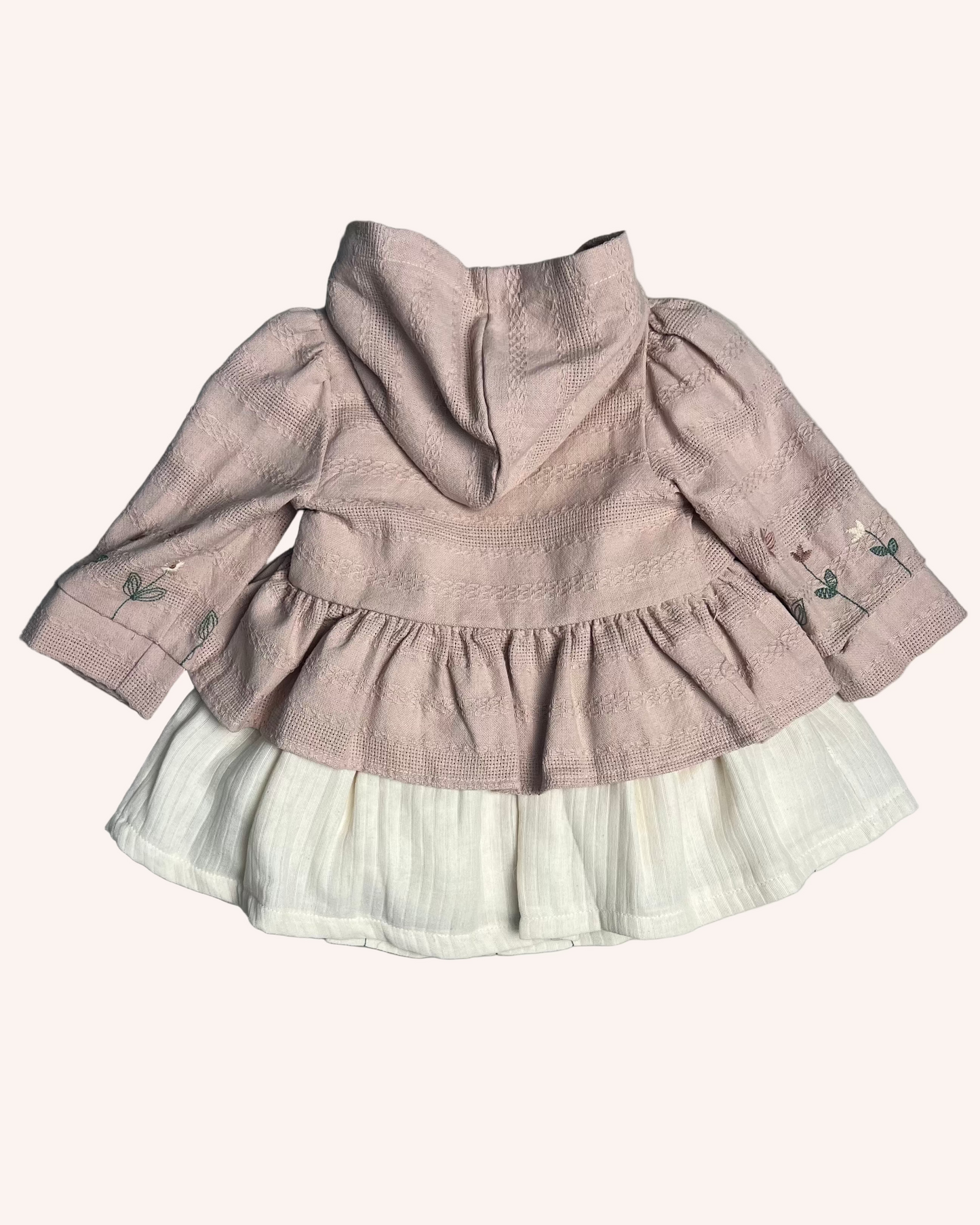 Beige Dress with Jacket