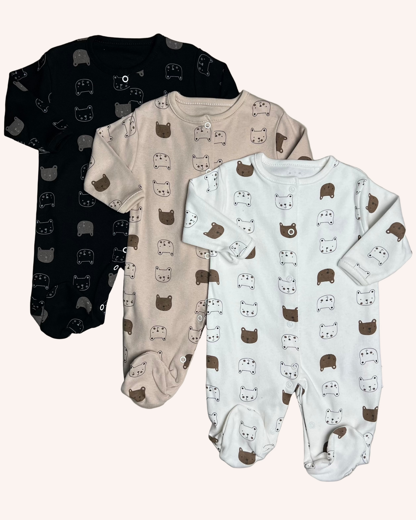 Bears 3-Pack Overalss