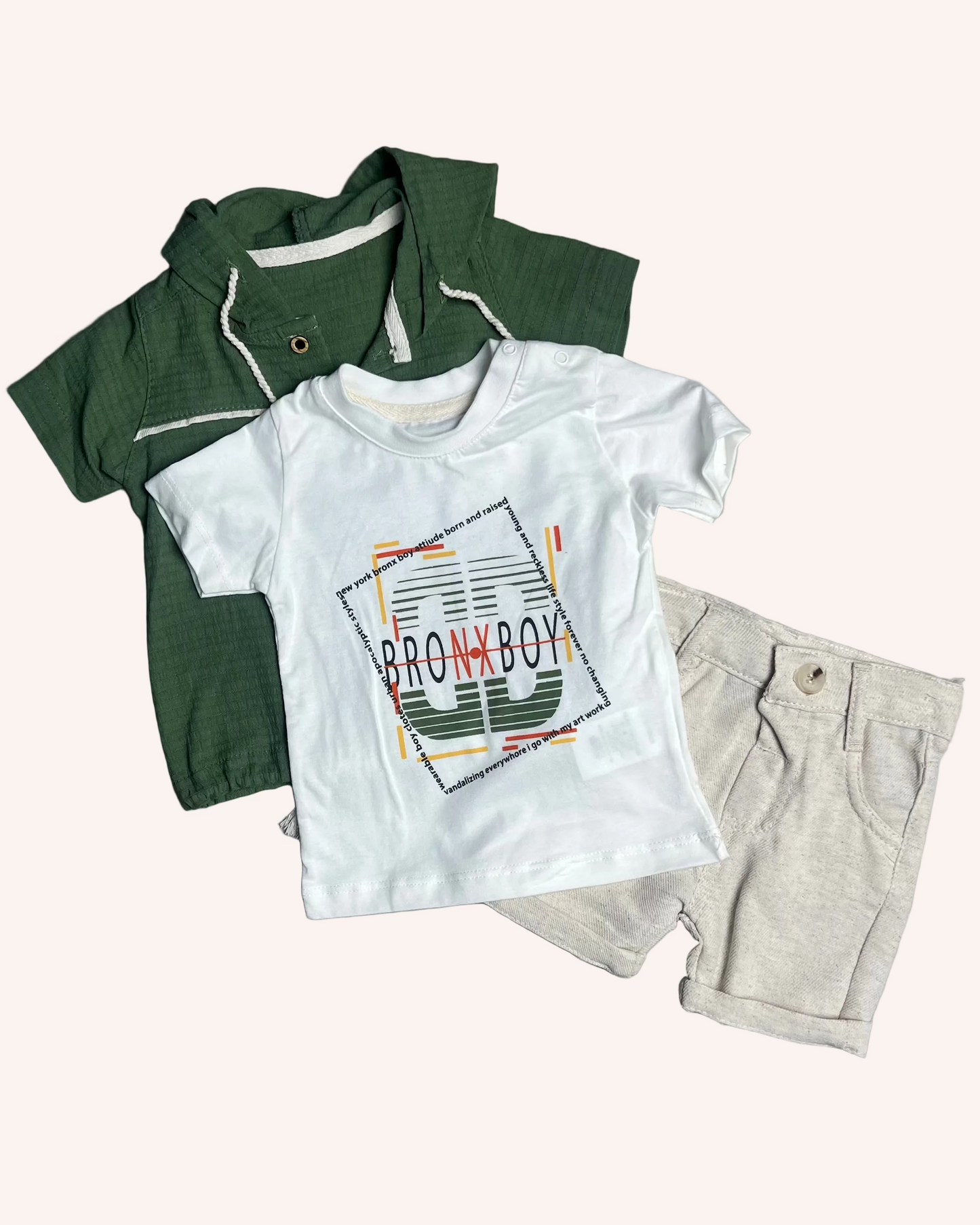 Khaki & Beige Set