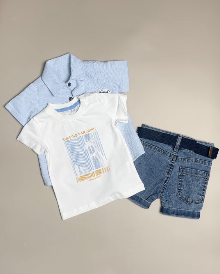 Baby Boy 3-Pcs Set