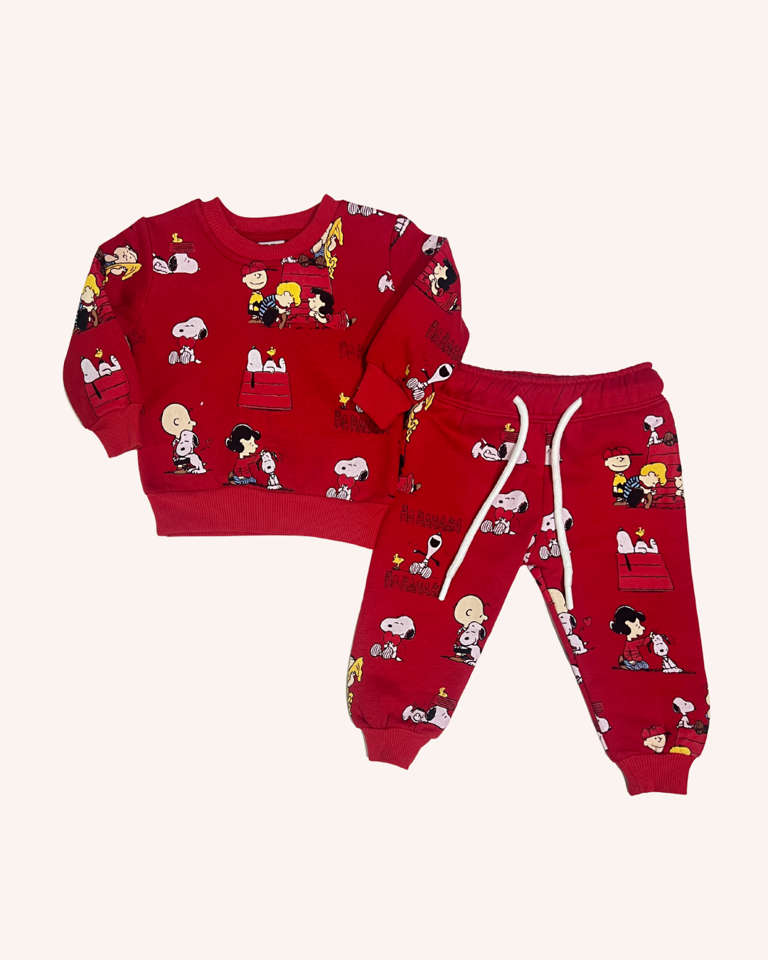 Snoopy Fleece Set