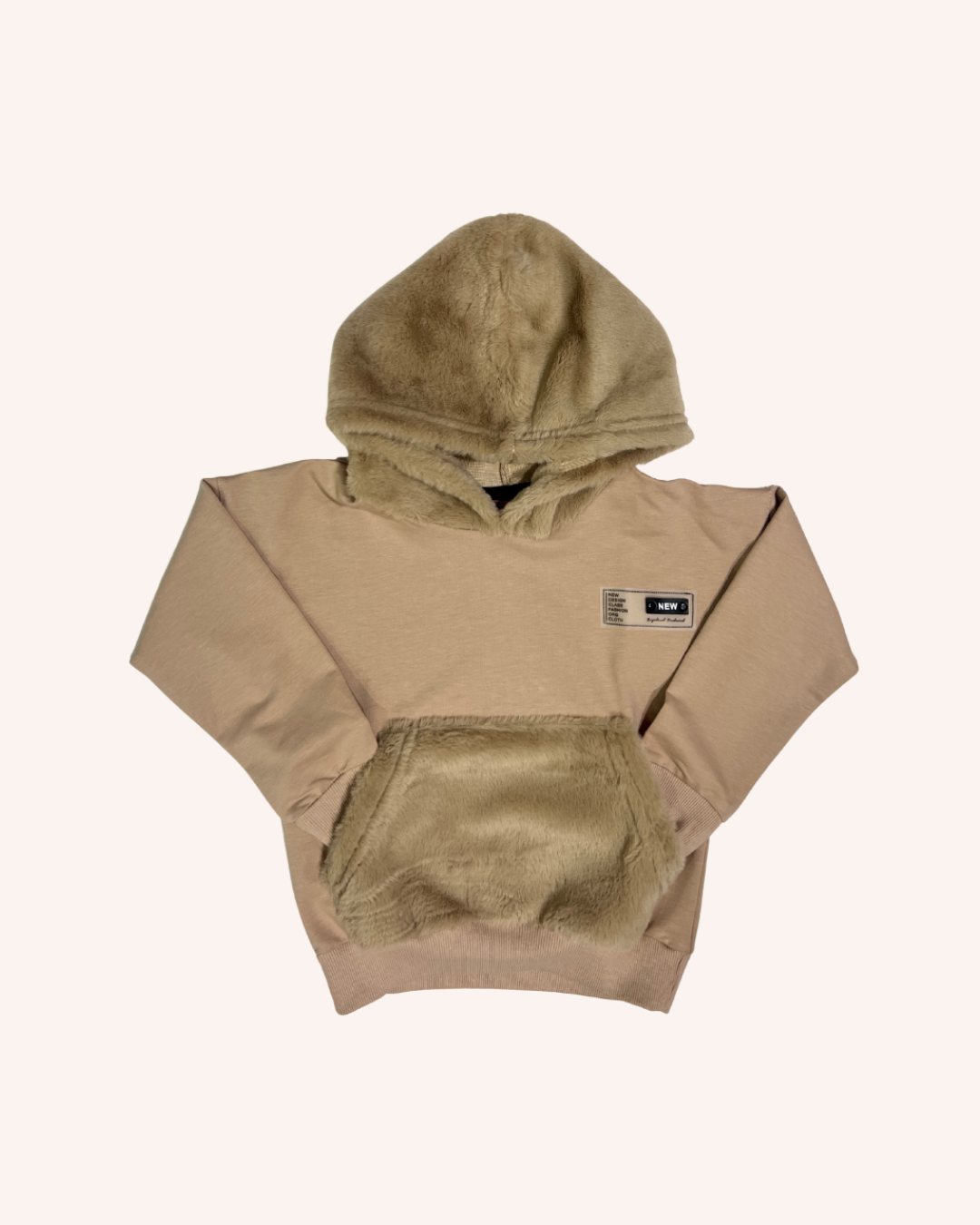 Beige Hoodie