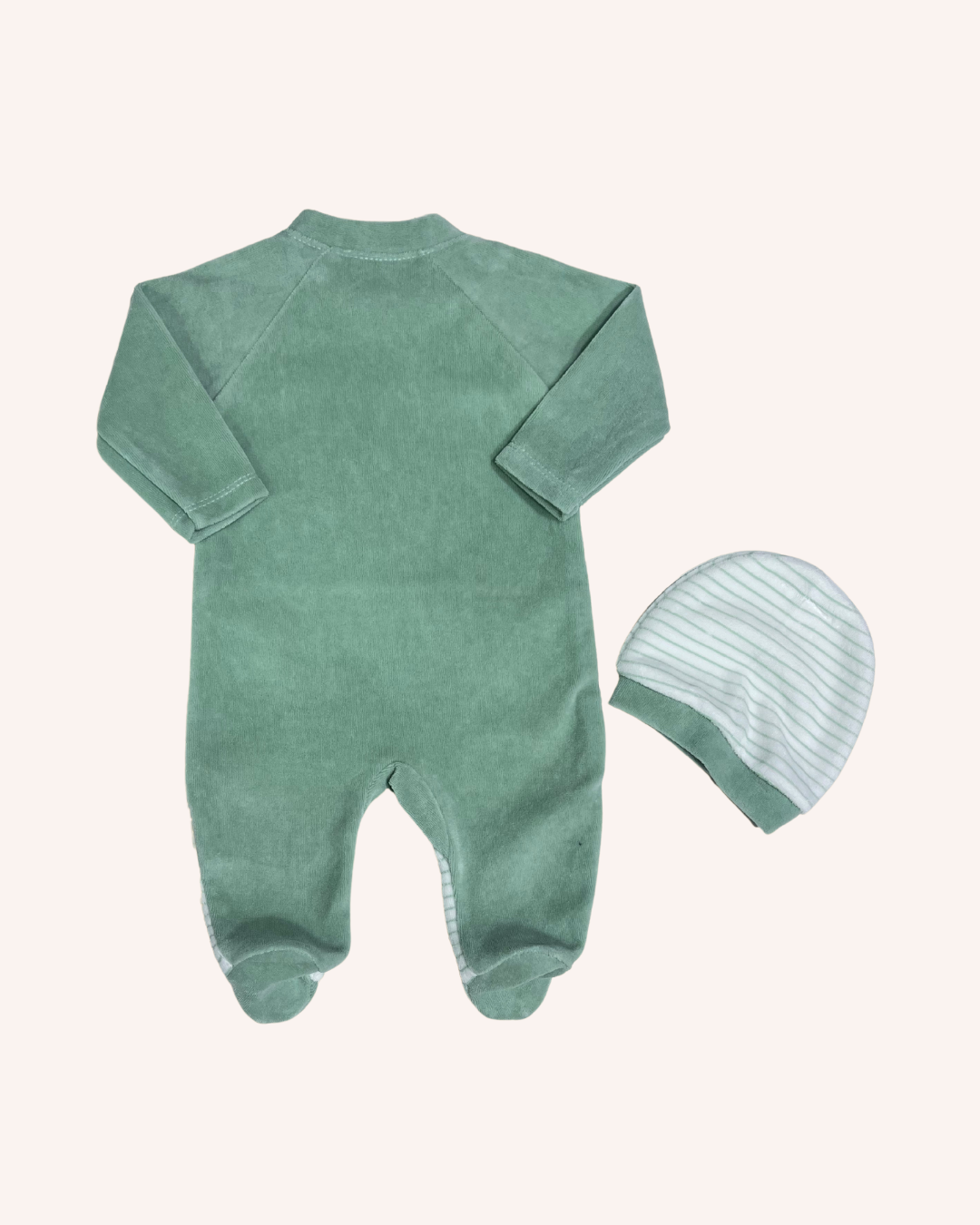 I'm Mummy's Little Man Velvet Overall