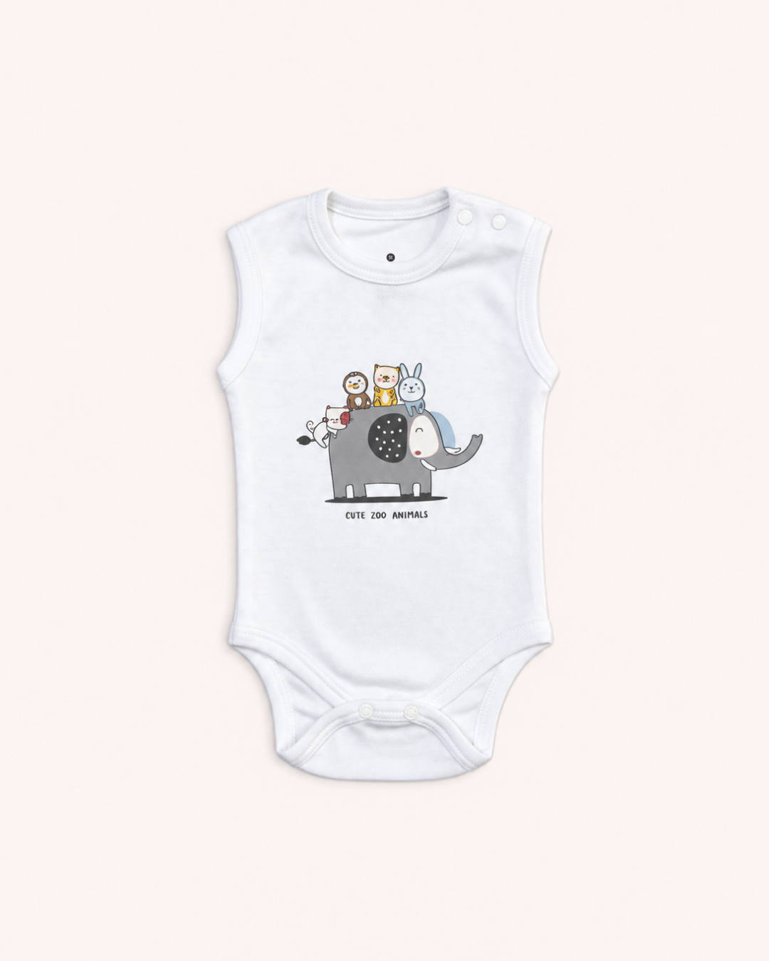 Cute Zoo Animals Bodysuit