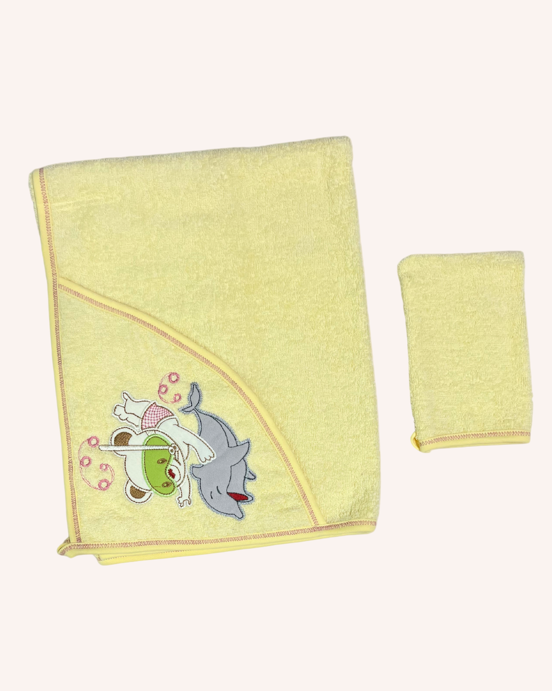 Baby Hooded Dolphin Towel