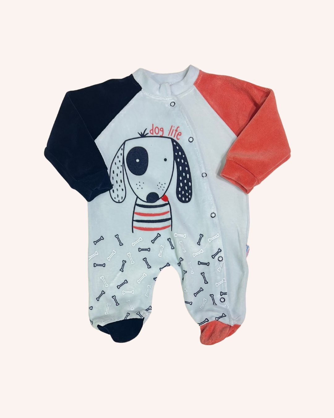 Velvet Doggy Overall