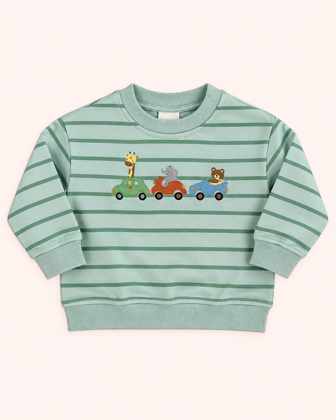 Stripped Animals Sweatshirt