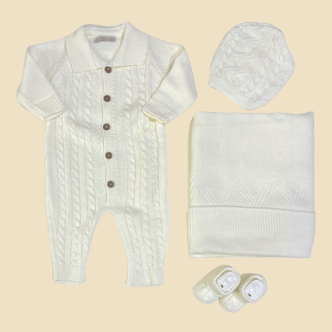 Knitted 4 Pcs Set
