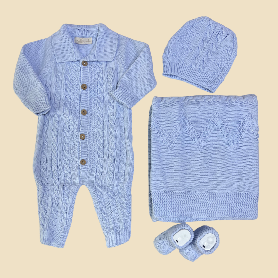 Knitted 4 Pcs Set