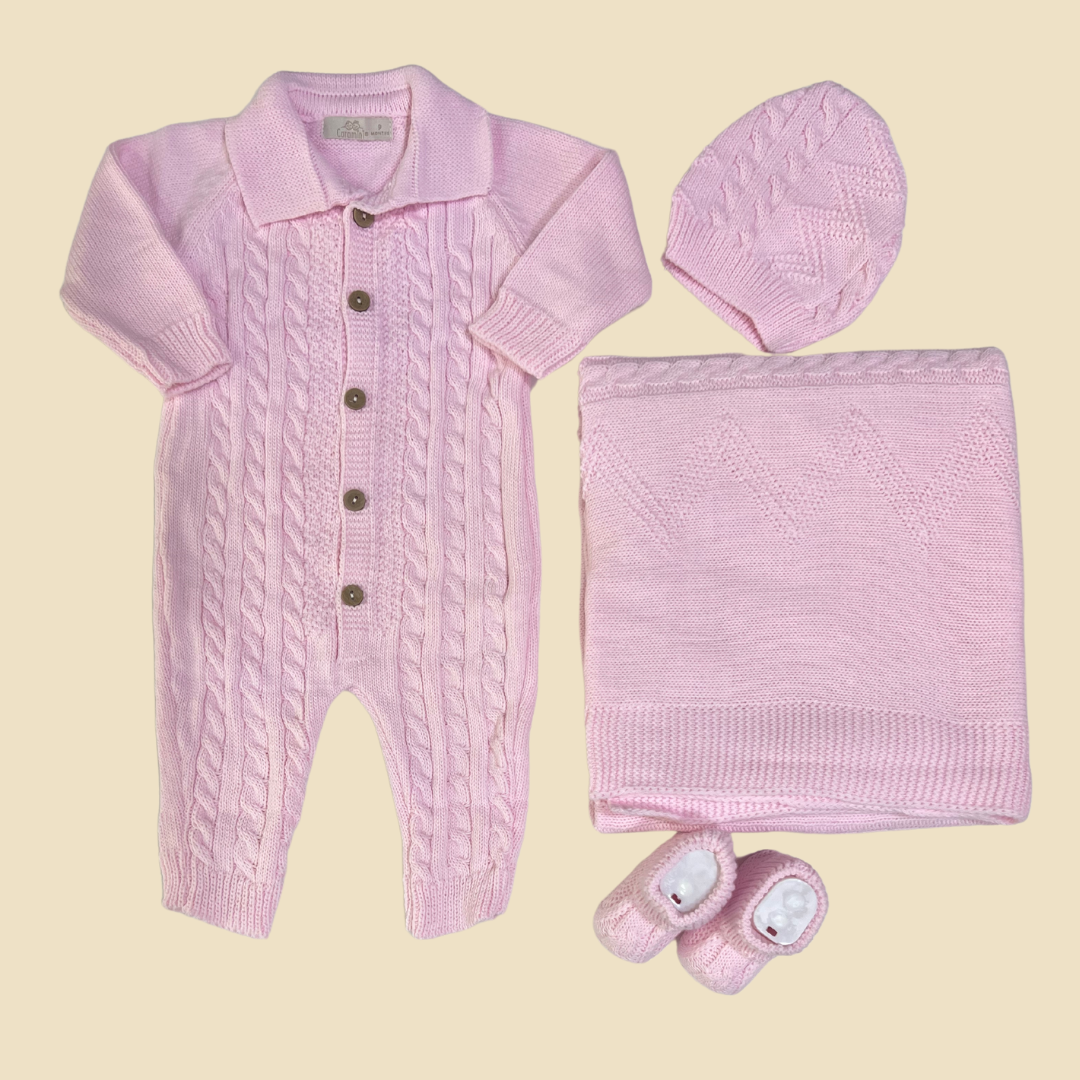 Knitted 4 Pcs Set