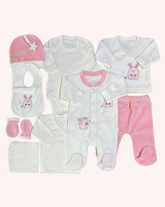 Velvet Bunny Hospital Set 10-Pcs