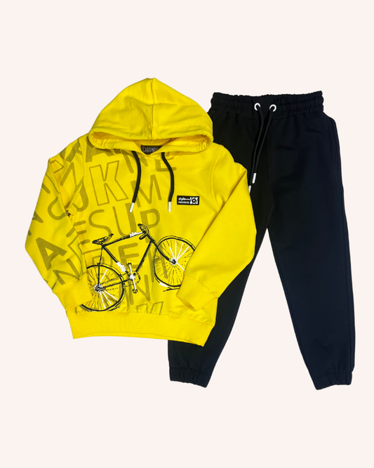 Bicycle Hooded Set