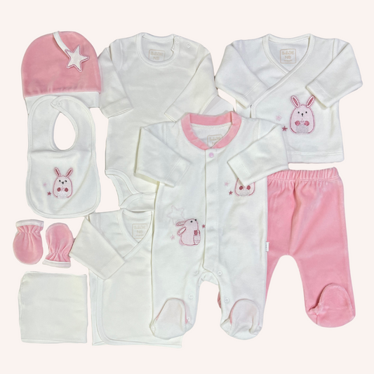Velvet Bunny Hospital Set 10-Pcs