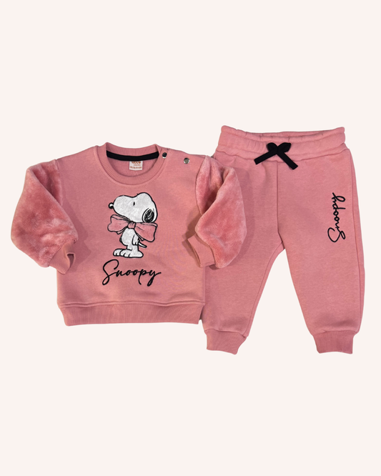 Snoopy Fleece Set