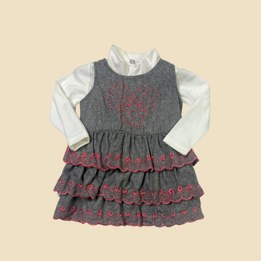 Ruffle Flowers Dress