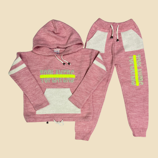Wool Pink Set