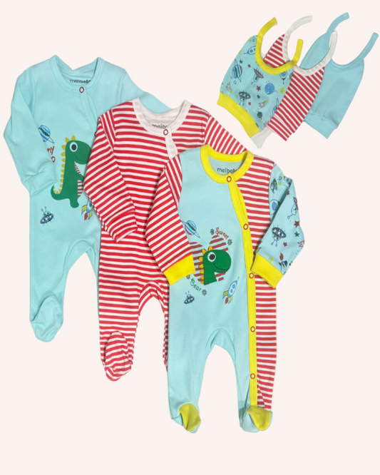 3 Overalls Set