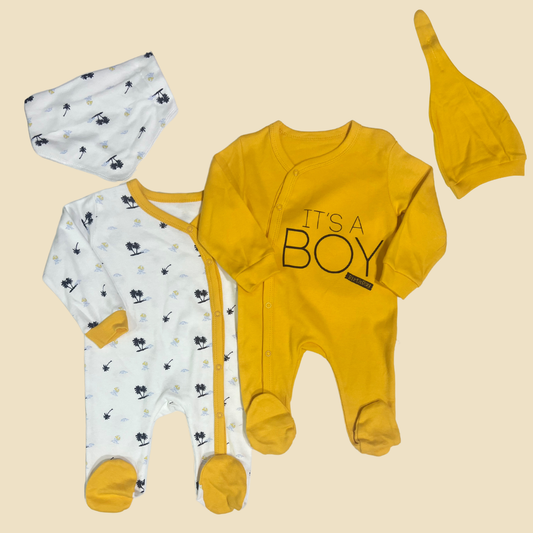 It's a Boy Overall Set