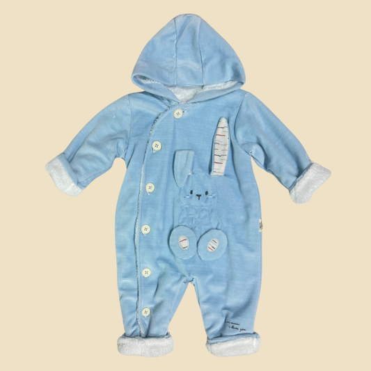 Rabbit Velvet Overall