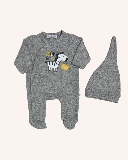 Zebra Overall