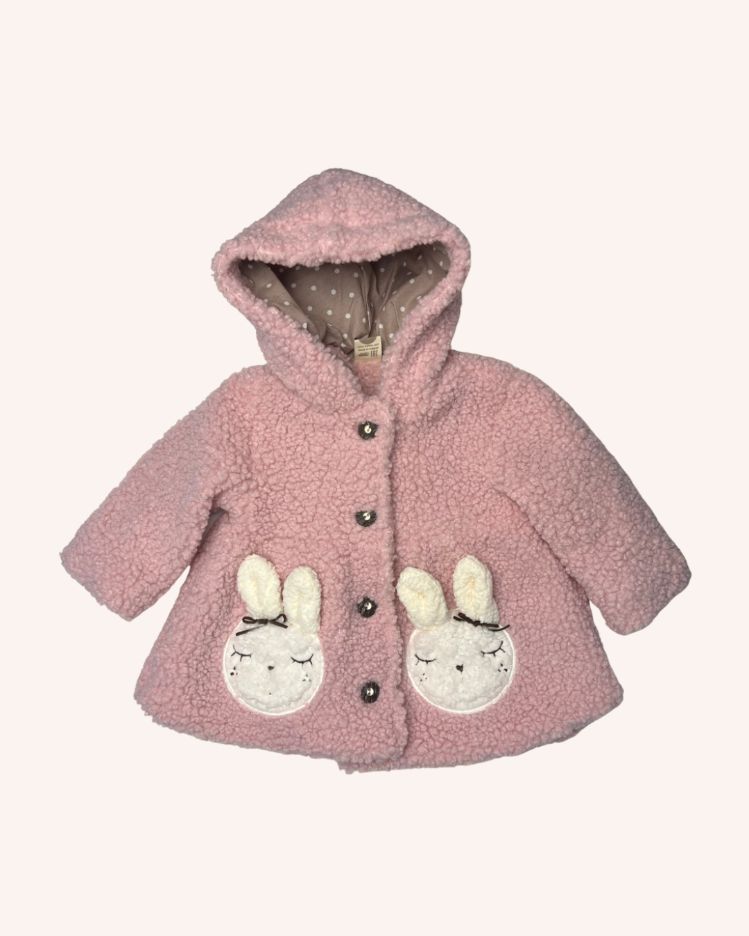 Rabbit Bouclé Coat