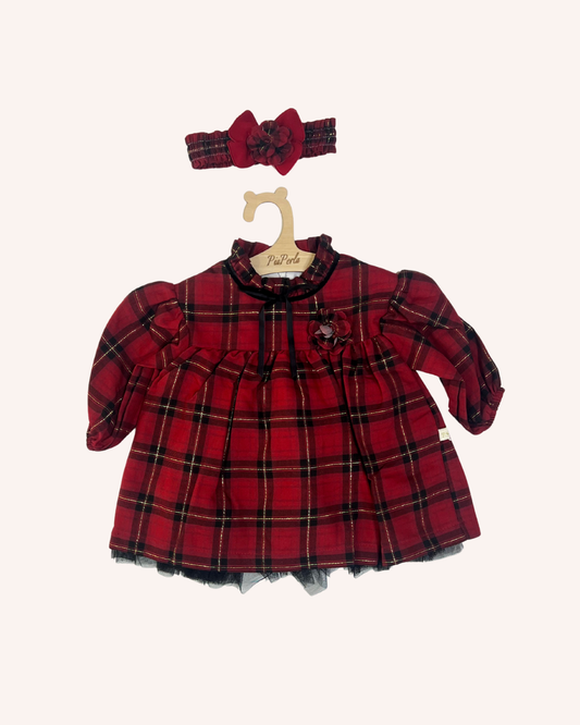Red Plaid Dress