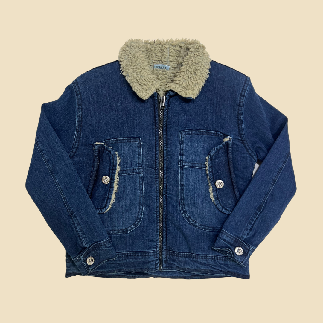 Denim Fleece Jacket