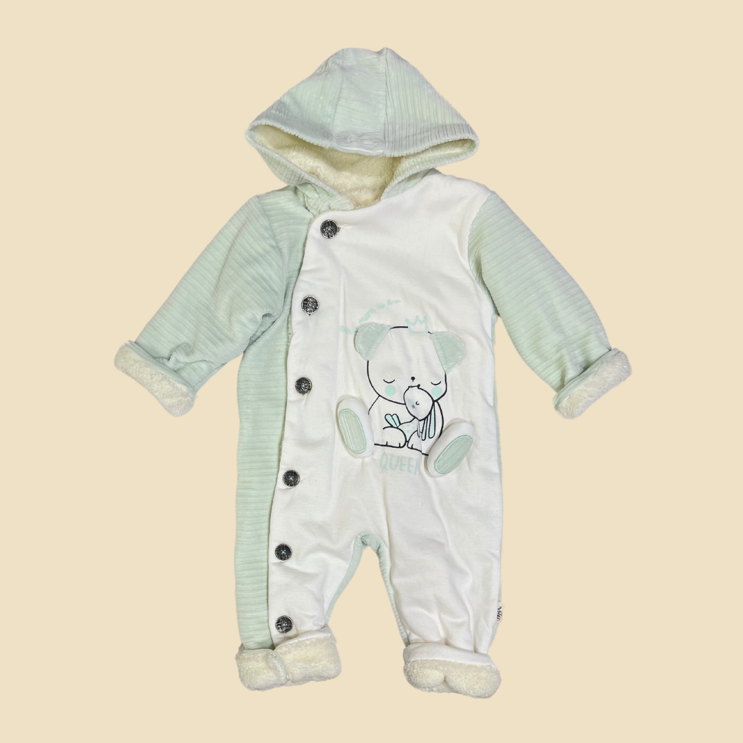 Queen Fleece Overall