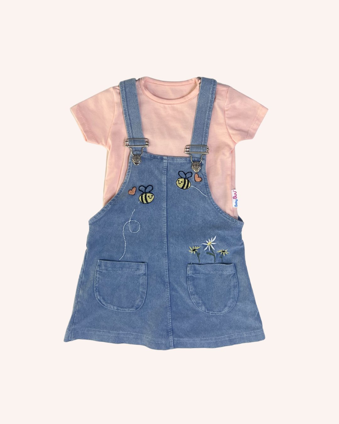 Bees Denim Dress